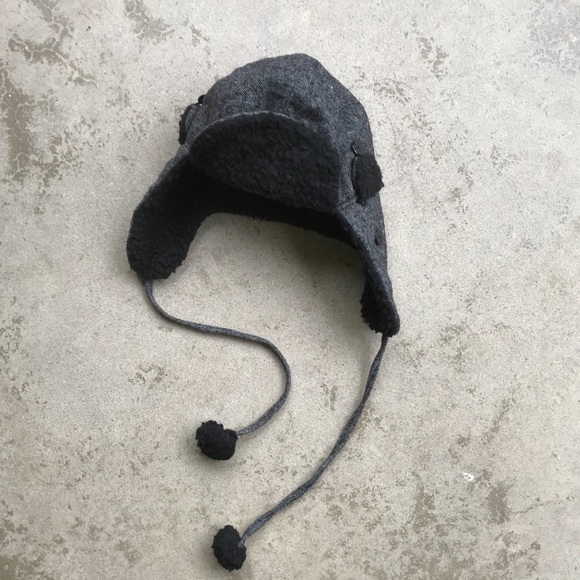 Tweed and Fake Mouton Woodsman’s Hat - Picture 3 of 7